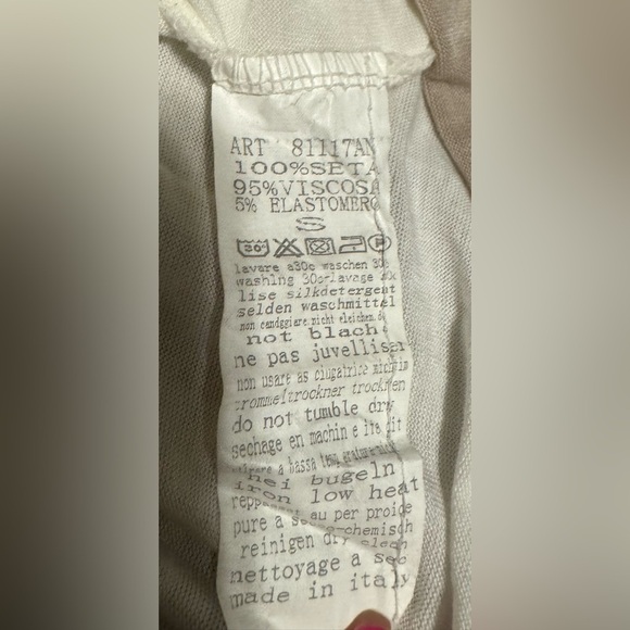 Women’s Tempo Paris Ombré Butterfly Sleeve Blouse Top Silky Feel Size Small - Picture 5 of 5